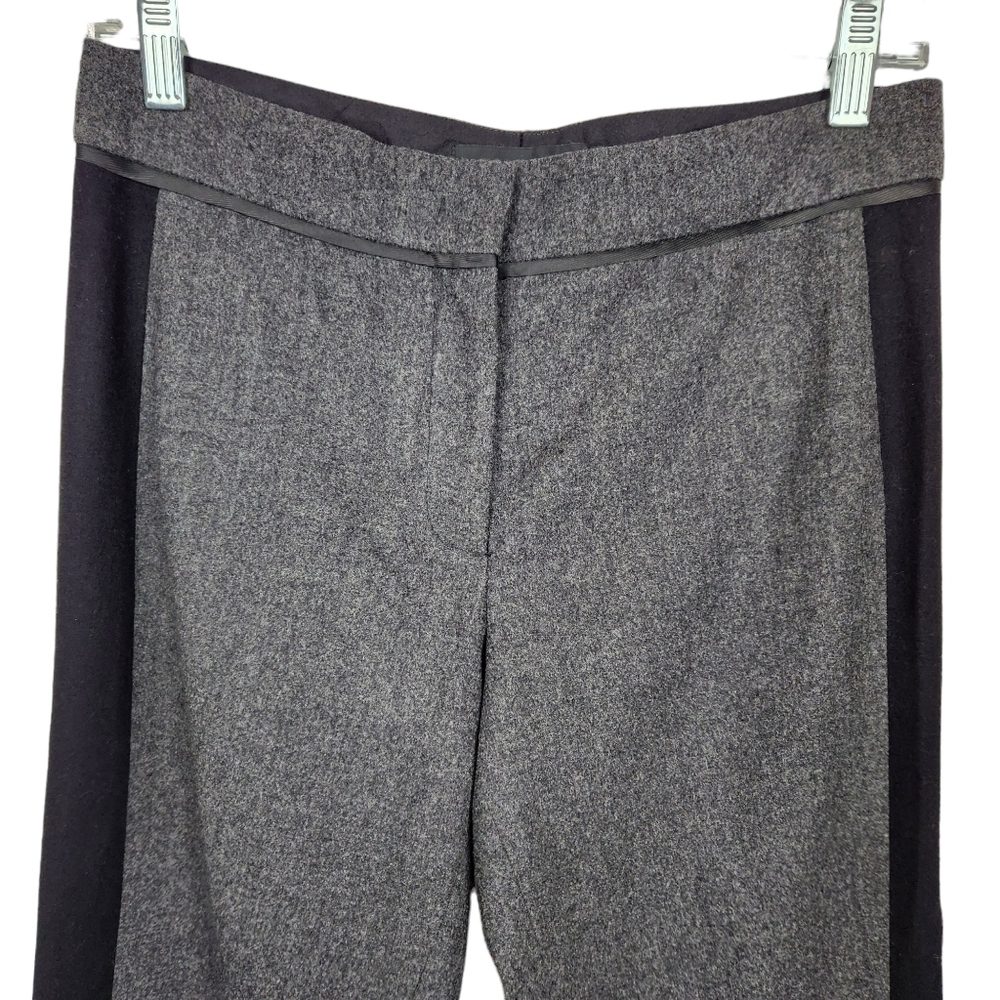 Derek Lam 10 Crosby Two Tone Gray Black Wool Pants Women's Size 4
